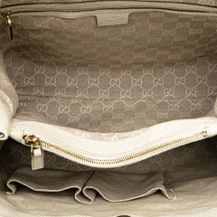 Medium Leather Bamboo Diana Tote