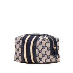 GG Canvas Web Pouch