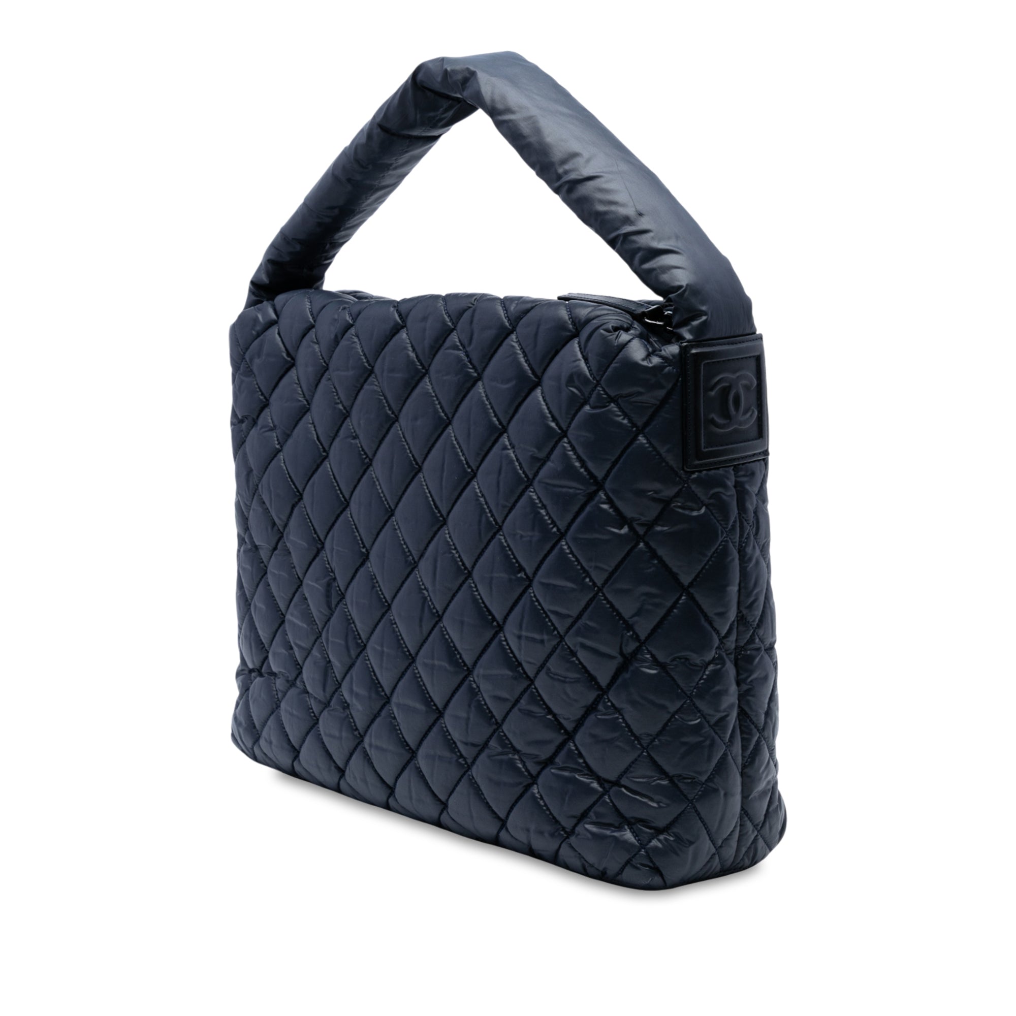 Quilted Nylon Coco Cocoon Hobo