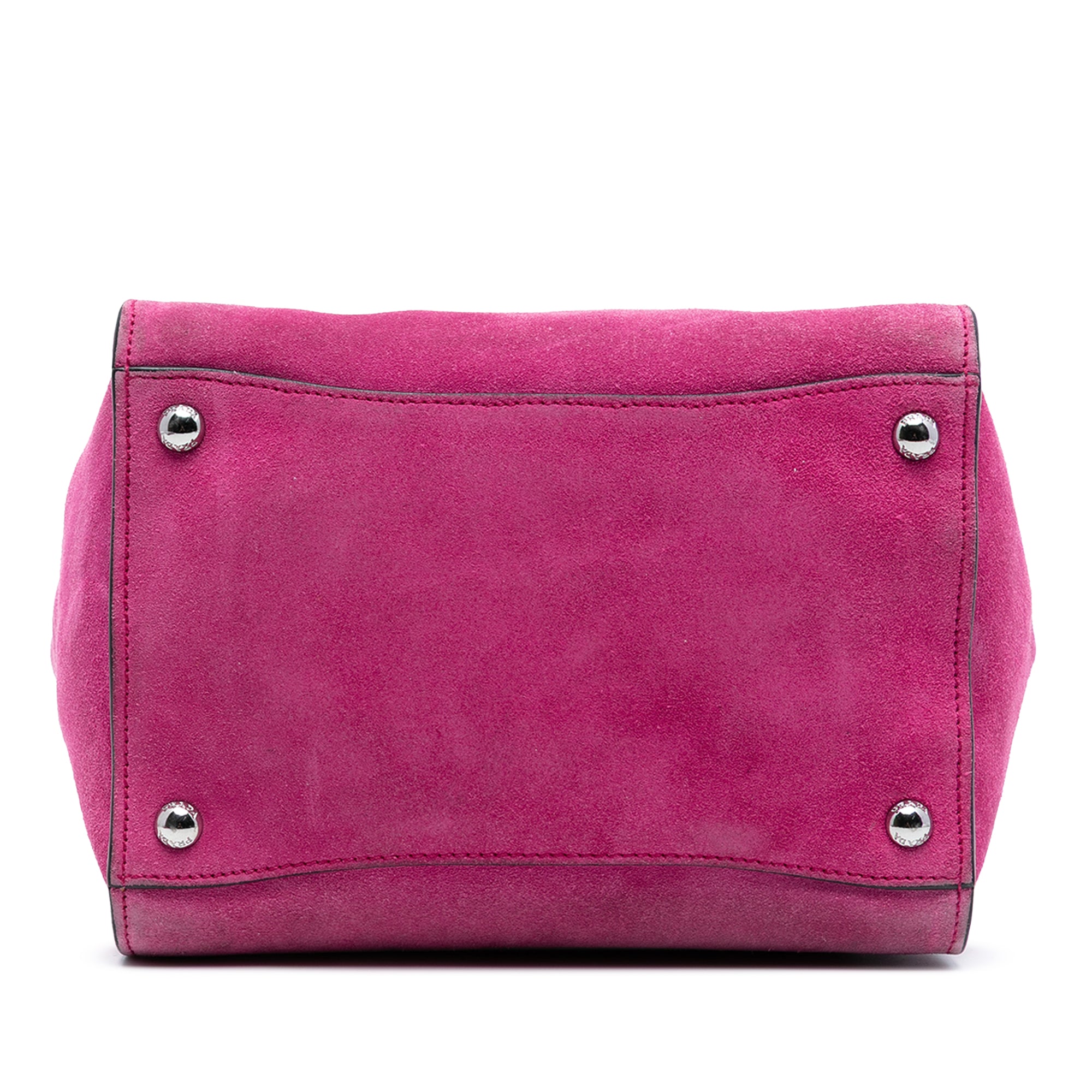 Small Scamosciato Twin Pocket Satchel