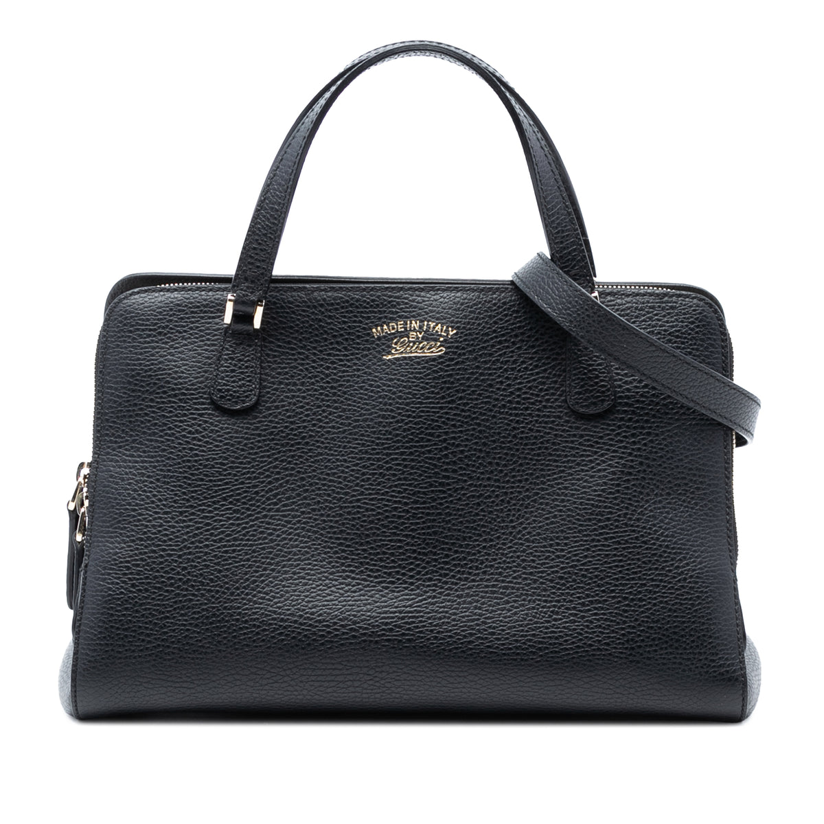 Calfskin Swing Top Handle Satchel