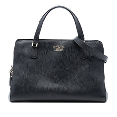Calfskin Swing Top Handle Satchel