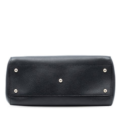 Calfskin Swing Top Handle Satchel