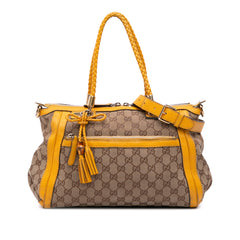 GG Canvas Bella Satchel