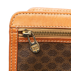Macadam Coated Canvas Clutch