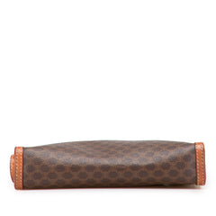 Macadam Coated Canvas Clutch