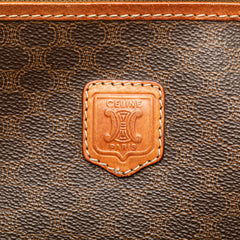 Macadam Coated Canvas Clutch