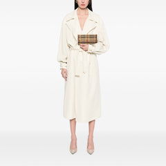 Haymarket Check Coated Canvas Continental Wallet