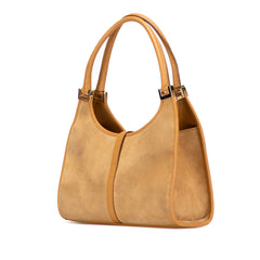 Suede Jackie Bardot Handbag