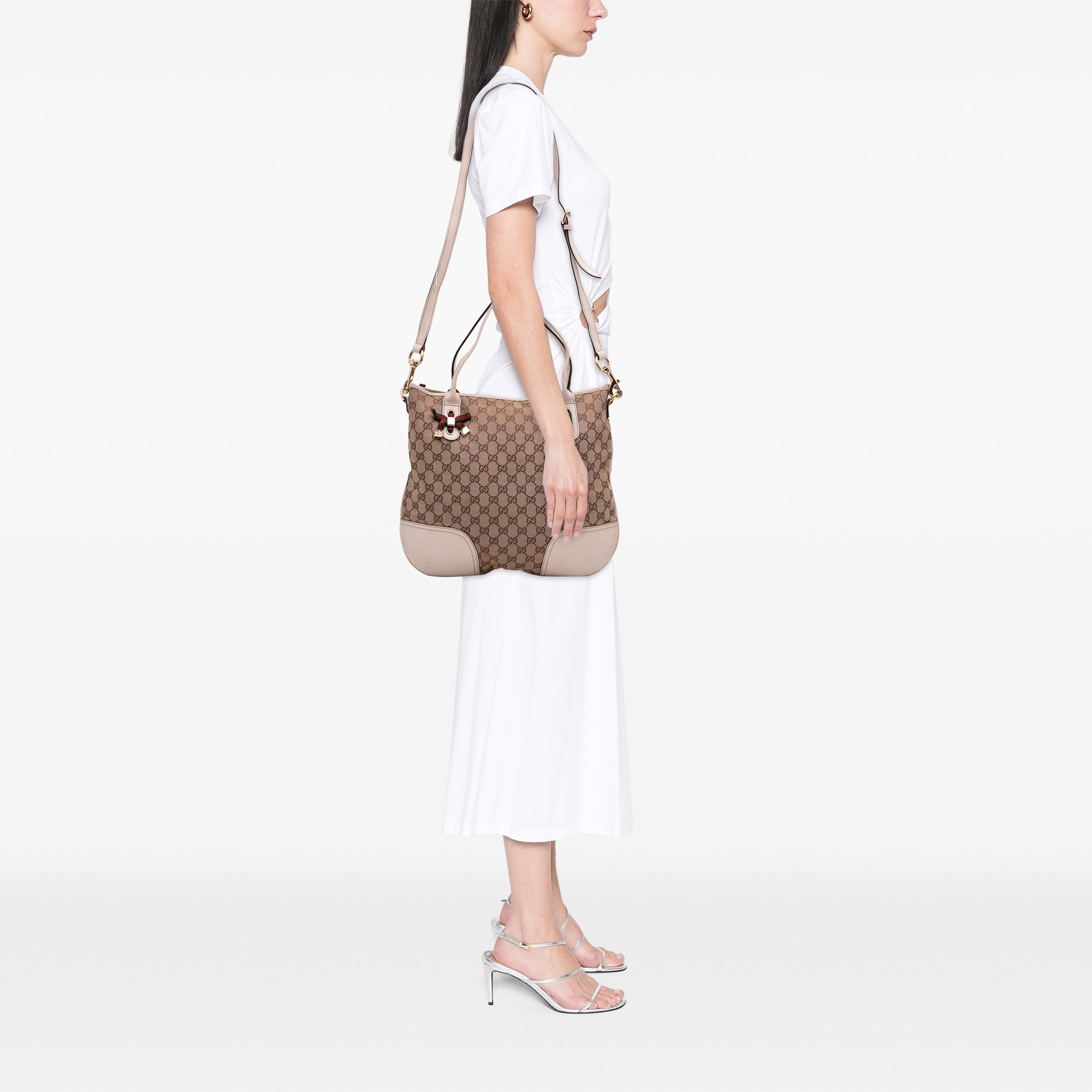 GG Canvas Princy Satchel