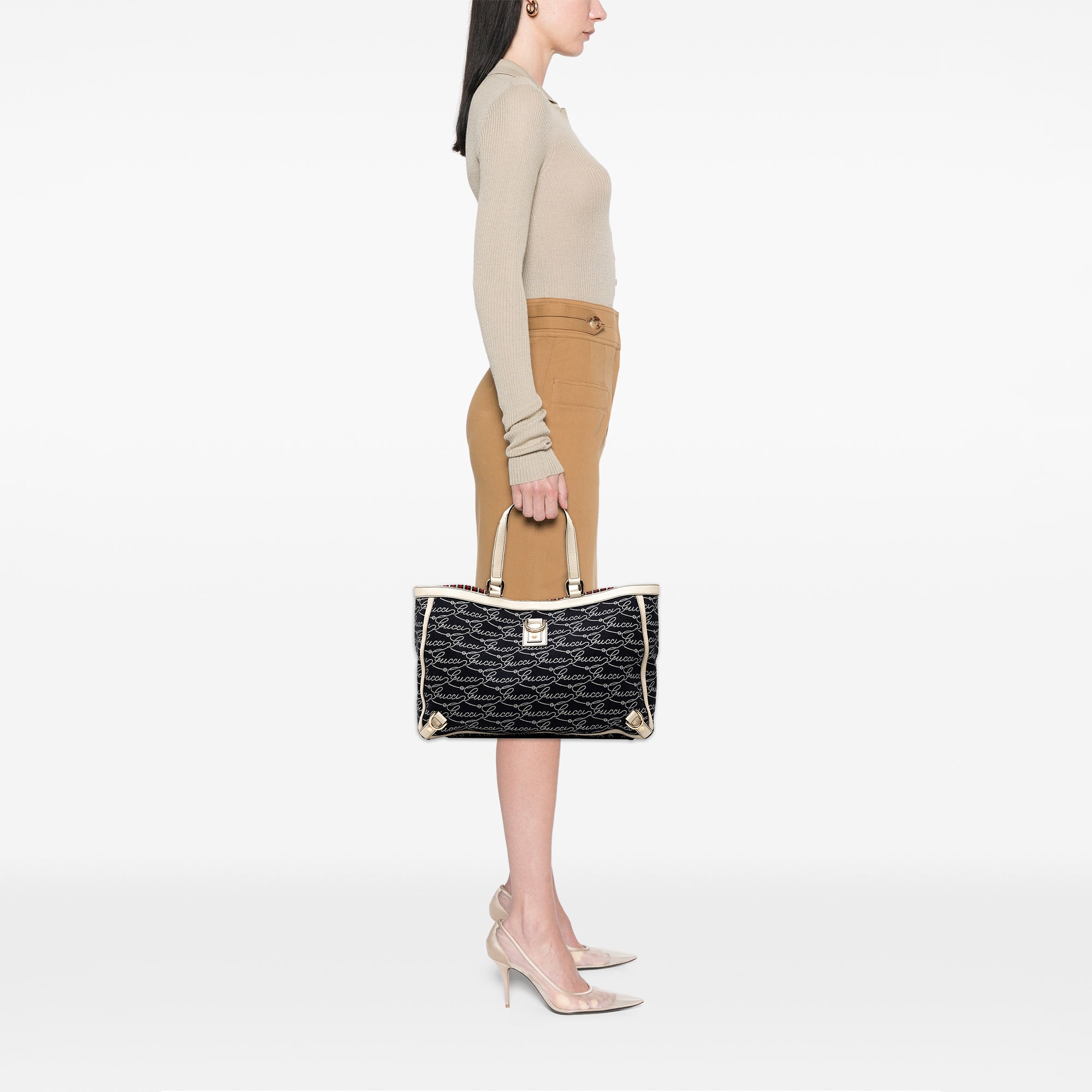 85th Anniversary Canvas Logo Abbey D Ring Tote