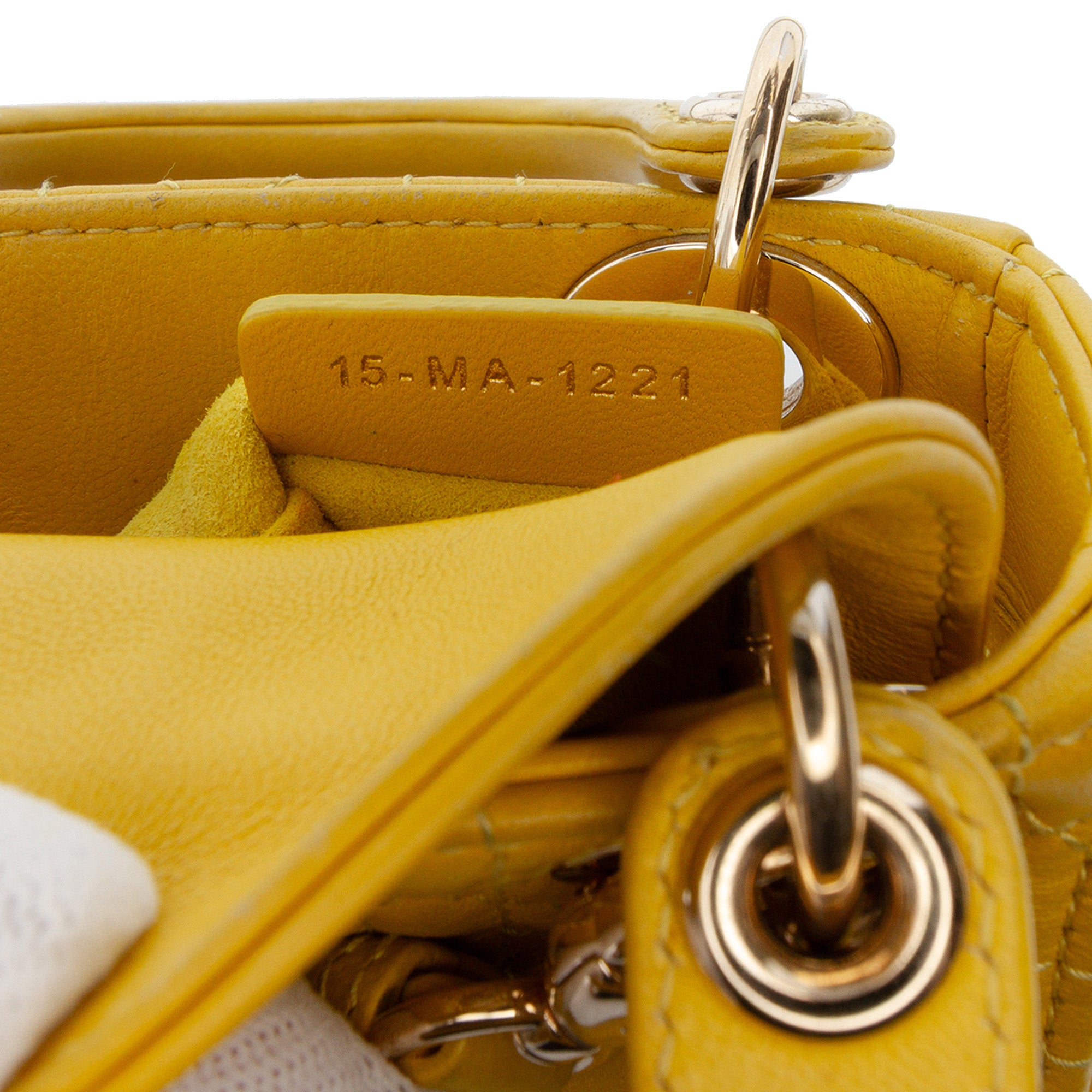 Micro Lambskin Cannage Lady Dior