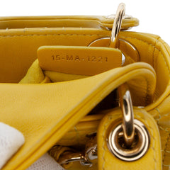 Micro Lambskin Cannage Lady Dior