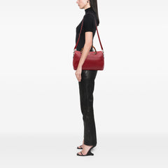 Calfskin Bamboo Shopper Boston