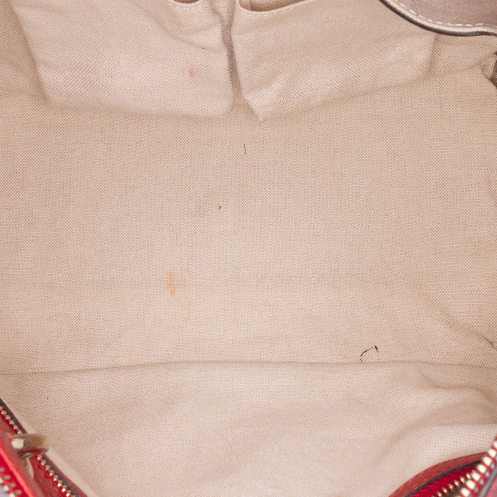 Calfskin Bamboo Shopper Boston
