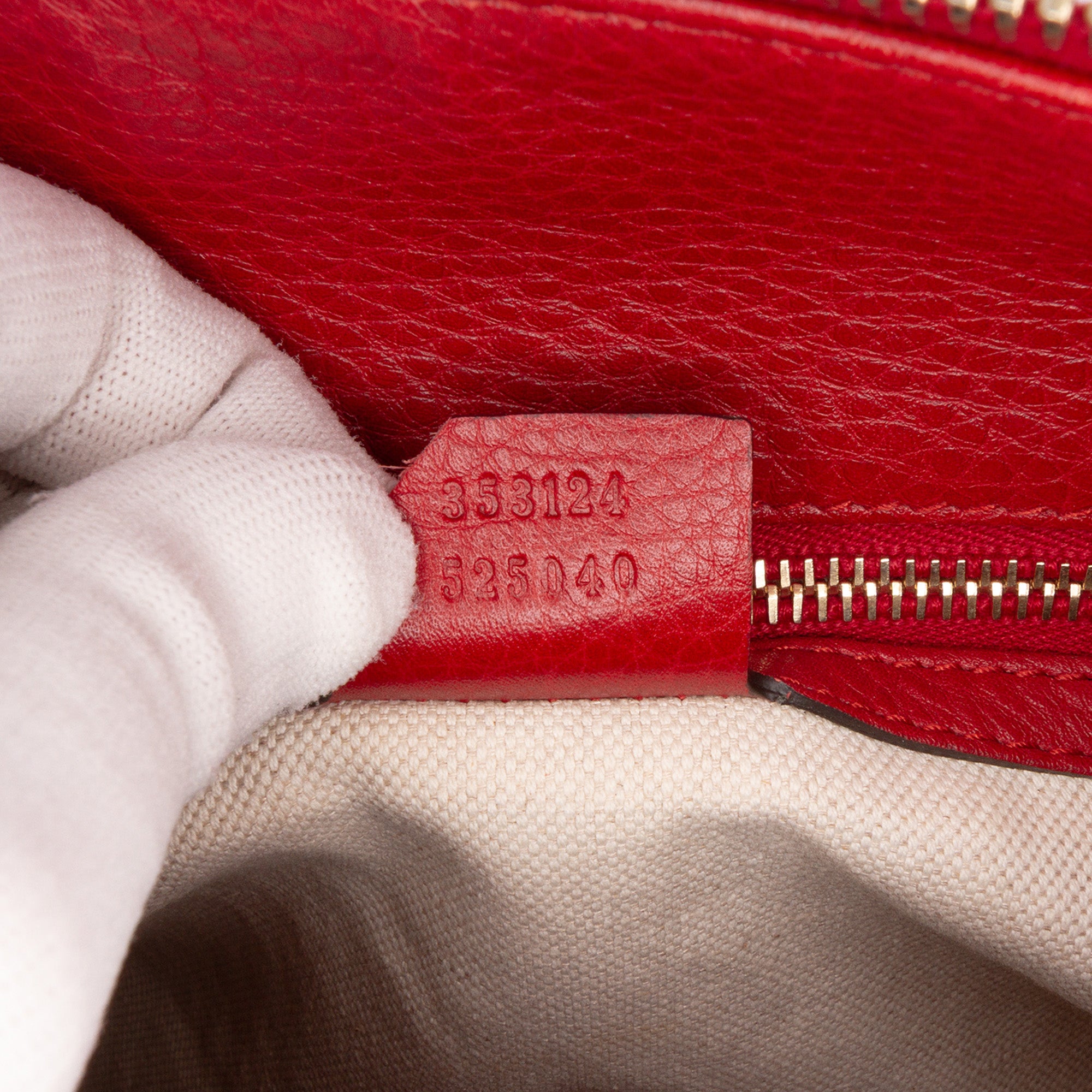 Calfskin Bamboo Shopper Boston