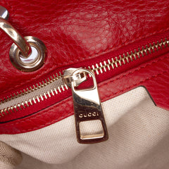 Calfskin Bamboo Shopper Boston