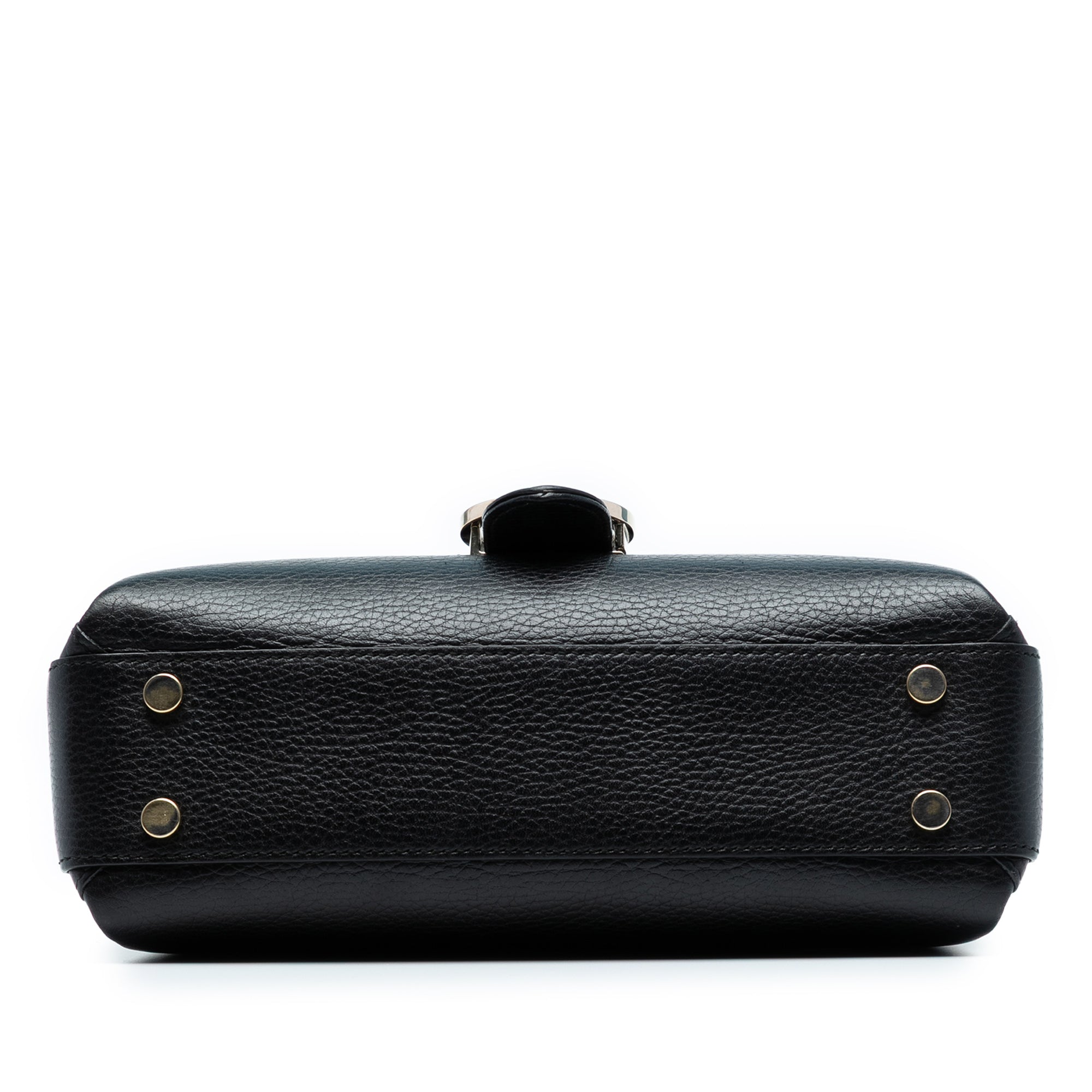 Small Dollar Calf Interlocking G Satchel