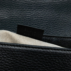 Small Dollar Calf Interlocking G Satchel