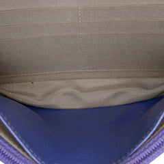 CC Calfskin Double Stitched Wallet on Chain
