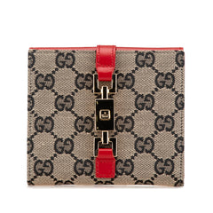 GG Canvas Jackie Wallet