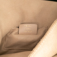 Small Scalloped Leather Kan I Crossbody