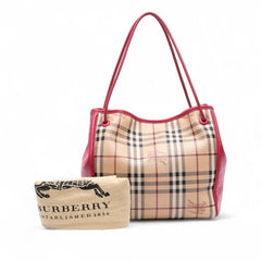 Small Haymarket Check Coated Canvas Canterbury Tote