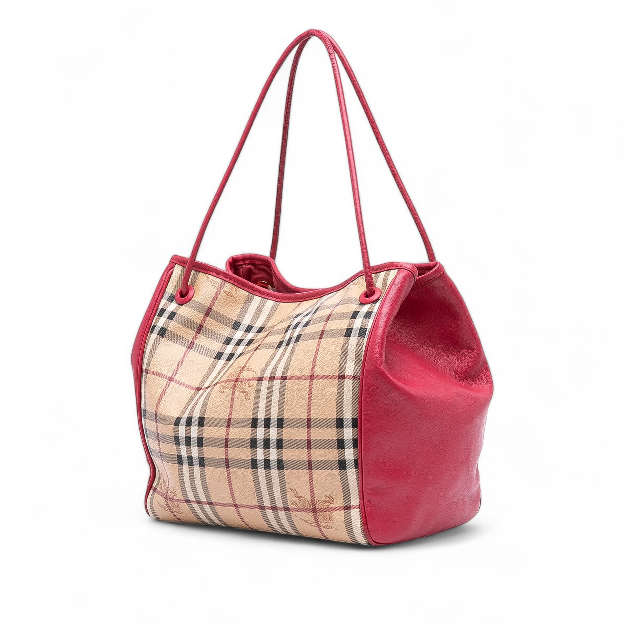 Small Haymarket Check Coated Canvas Canterbury Tote