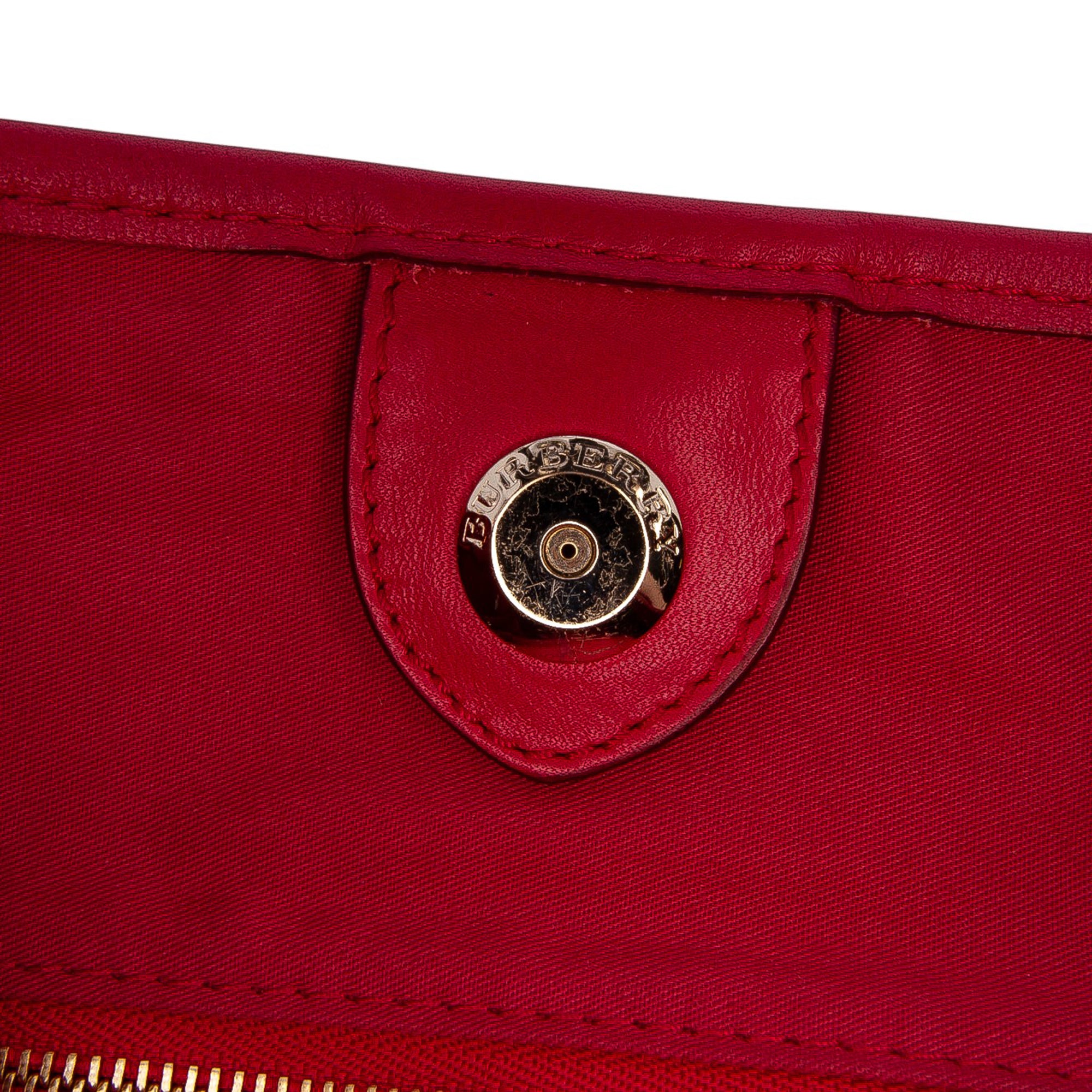 Small Haymarket Check Coated Canvas Canterbury Tote