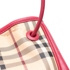 Small Haymarket Check Coated Canvas Canterbury Tote