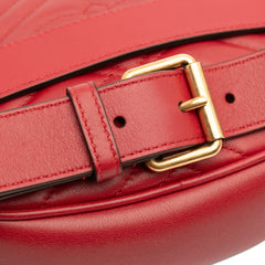 Small GG Marmont Matelasse Leather Belt Bag