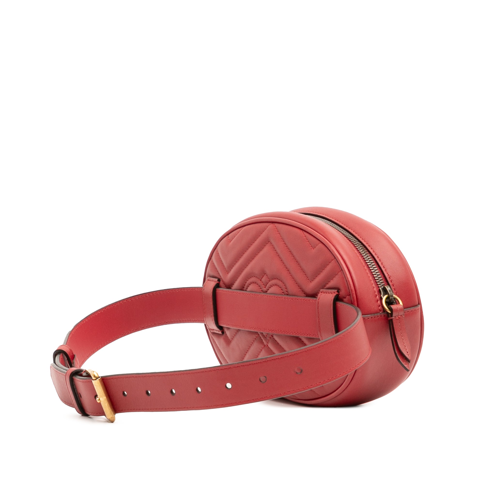 Small GG Marmont Matelasse Leather Belt Bag