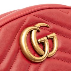 Small GG Marmont Matelasse Leather Belt Bag
