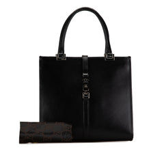 Leather Jackie Handbag