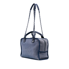 Large Denim Deauville Bowling Bag