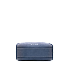 Large Denim Deauville Bowling Bag