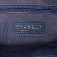 Large Denim Deauville Bowling Bag