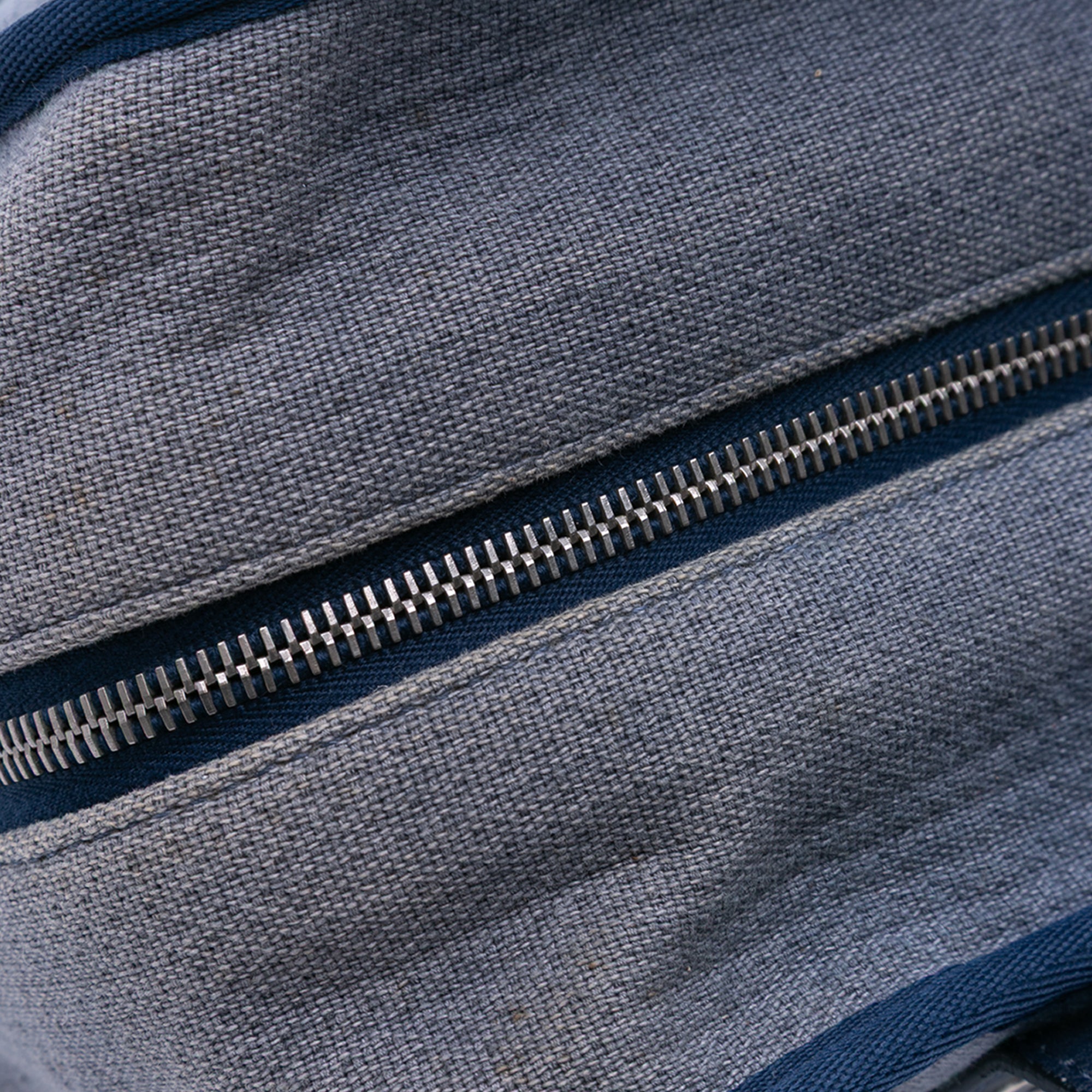 Large Denim Deauville Bowling Bag