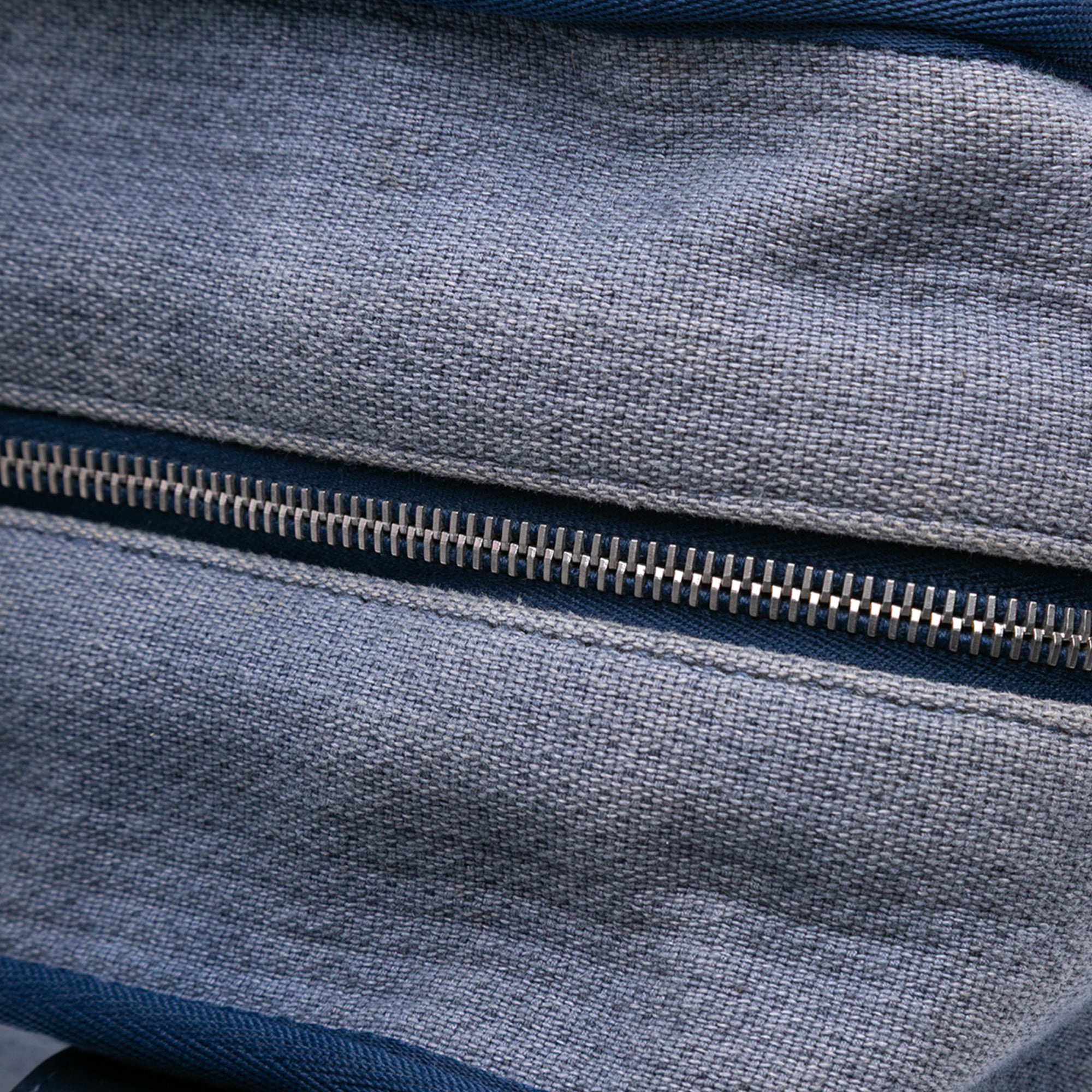 Large Denim Deauville Bowling Bag