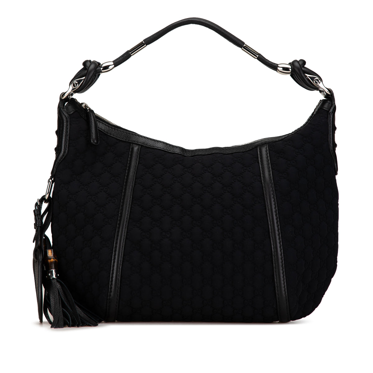 Guccissima Neoprene Techno Horsebit Hobo