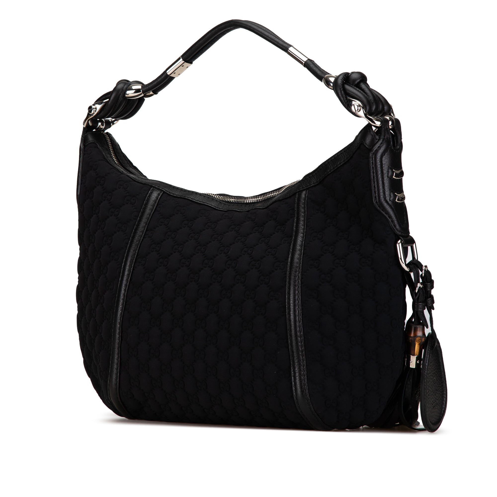 Guccissima Neoprene Techno Horsebit Hobo