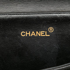 Quilted Lambskin Double Sided Flap