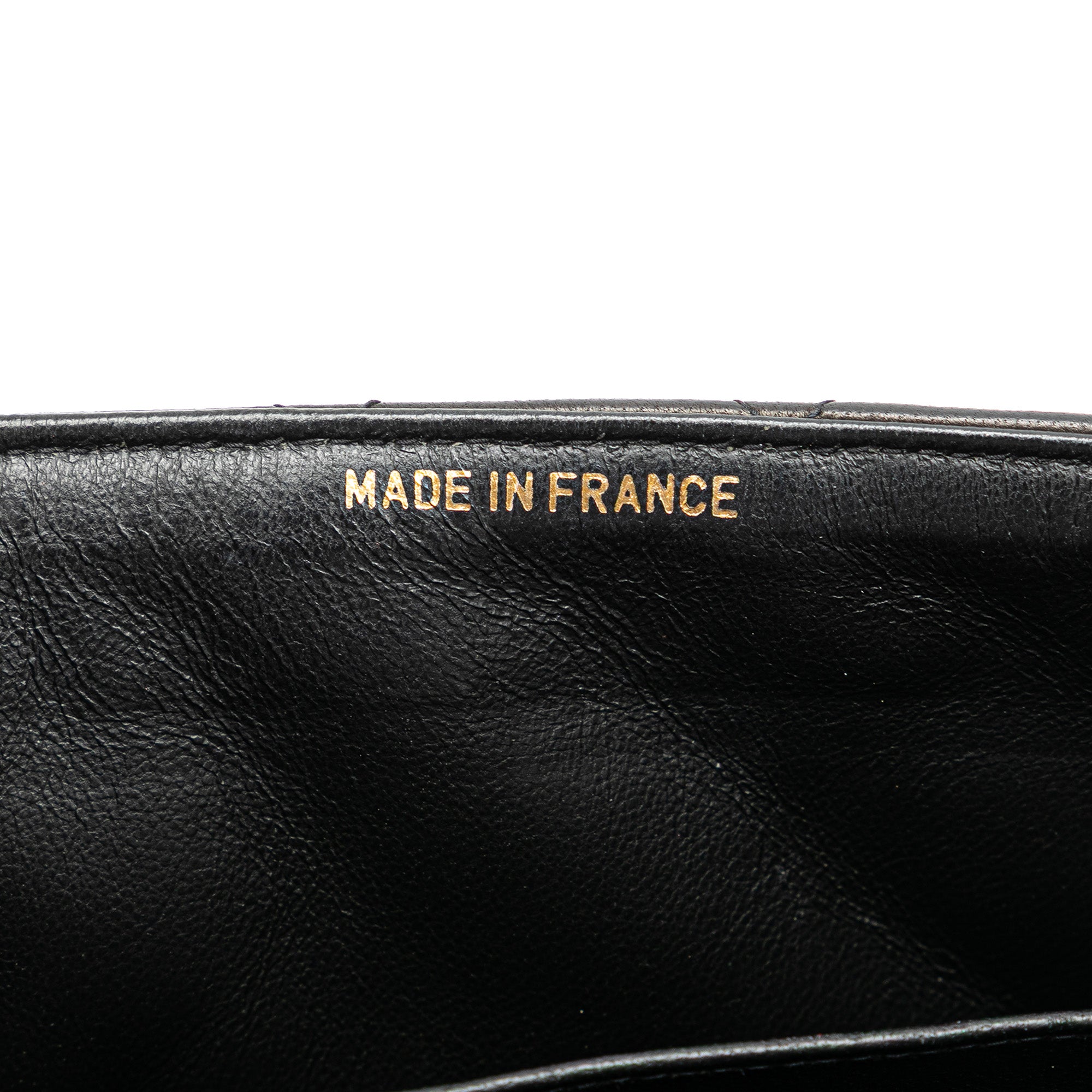 Quilted Lambskin Double Sided Flap