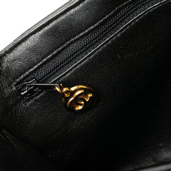 Quilted Lambskin Double Sided Flap