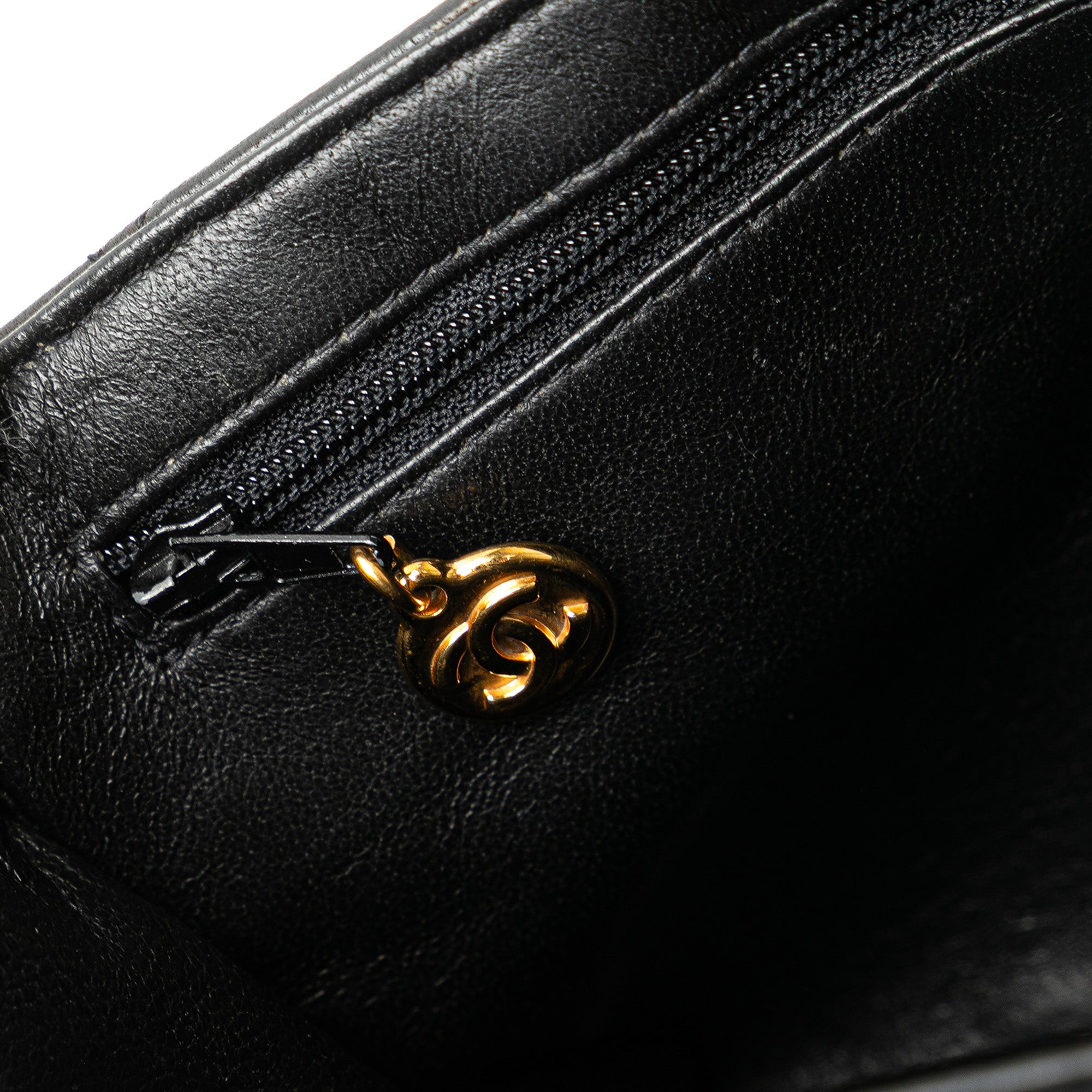 Quilted Lambskin Double Sided Flap