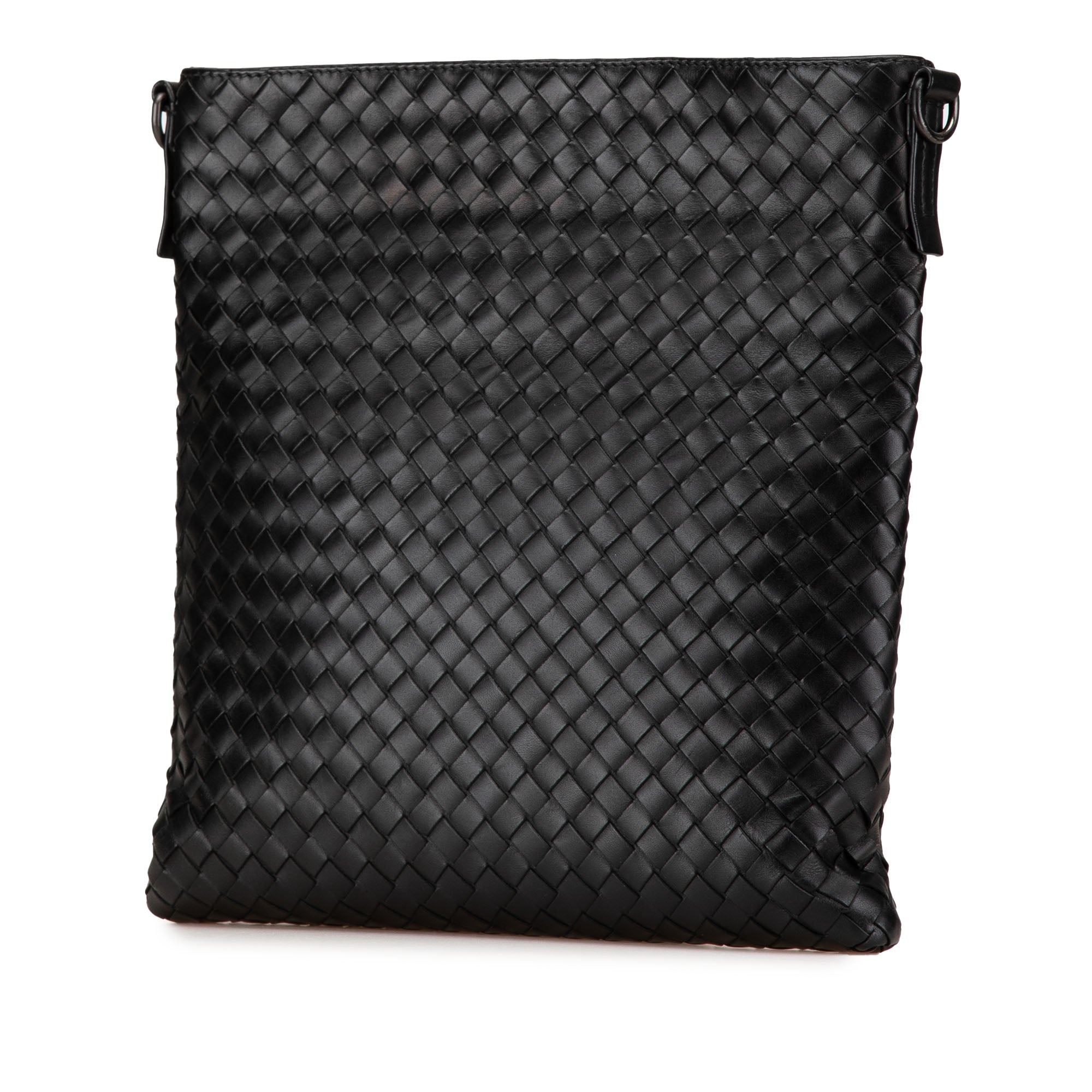 Leather Intrecciato Crossbody