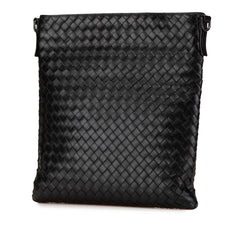 Leather Intrecciato Crossbody