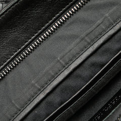 Leather Intrecciato Crossbody