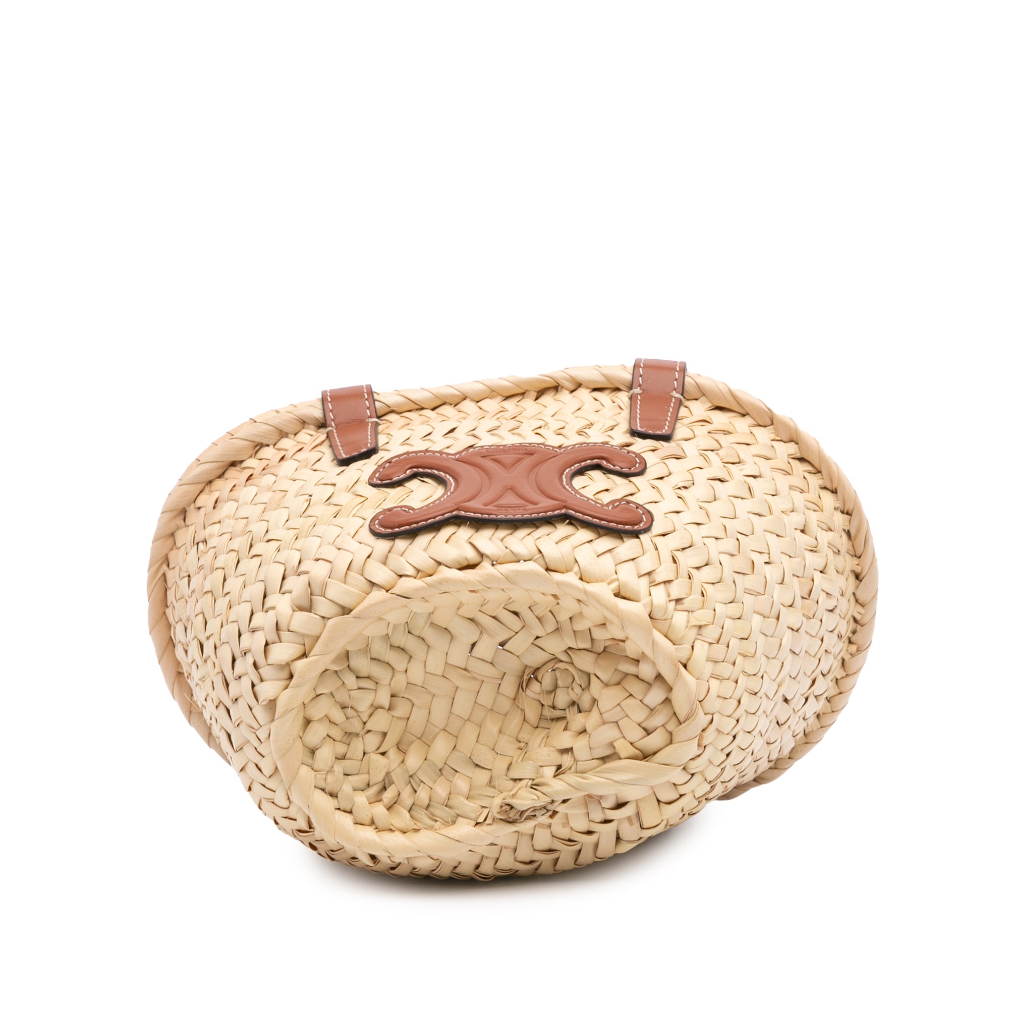 Nano Triomphe Raffia Classic Panier