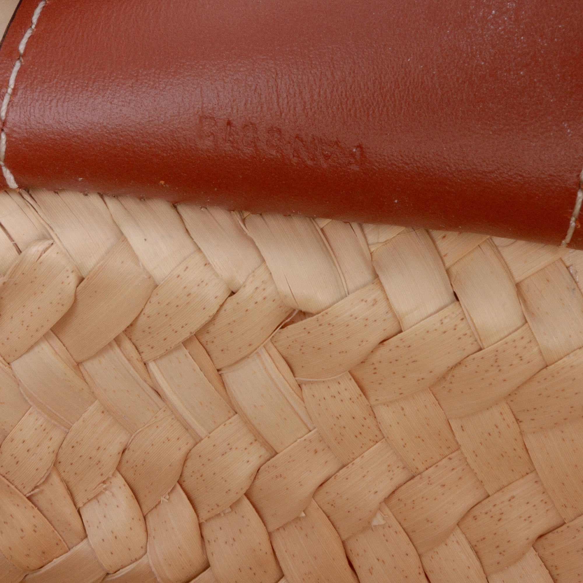 Nano Triomphe Raffia Classic Panier